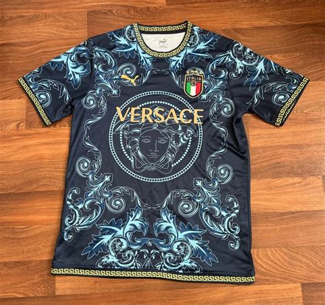 versace italien trikot weiß|2022 Italien X Versace Fussball Trikot Weiss Italien ☆ .